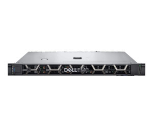 Dell PowerEdge R350 - Server - Rack-Montage - 1U - 1-Weg - 1 x Xeon E-2314 / 2.8 GHz - RAM 16 GB - SAS - Hot-Swap 6.4 cm (2.5")