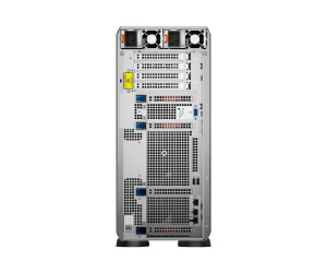 Dell PowerEdge T550 - Server - Tower - 5U - zweiweg - 1 x Xeon Silver 4309Y / 2.8 GHz - RAM 16 GB - SAS - Hot-Swap 6.4 cm (2.5")
