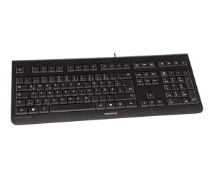 Cherry KC 1000 - Tastatur - Nordisch - Schwarz