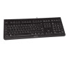Cherry KC 1000 - Tastatur - Nordisch - Schwarz