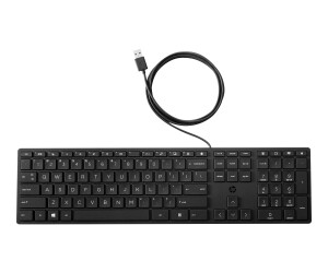 HP Desktop 320K - Tastatur - USB - QWERTY - Englisch