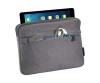 PEDEA Fashion - Tasche für Tablet - Nylon - Grau - 12.9" - für Apple 12.9-inch iPad Pro (1. Generation, 2. Generation)