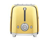SMEG 50s Style TSF01GOEU - Toaster - 2 Scheibe