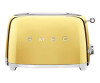 SMEG 50s Style TSF01GOEU - Toaster - 2 Scheibe
