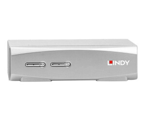 Lindy HDMI KVM Switch Pro 2 Port 18G & USB - Switch -...