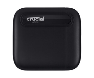 Crucial X6 - SSD - 4 TB - External (portable) - USB 3.2 Gen 2 (USB -C connector)