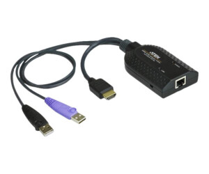 ATEN KA7168 HDMI USB Virtual Media KVM Adapter Cable with...