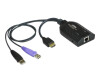 ATEN KA7168 HDMI USB Virtual Media KVM Adapter Cable with Smart Card Reader (CPU Module)