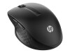 HP 430 - Maus - ergonomisch - rechts- und linkshändig - optisch - 5 Tasten - kabellos - Bluetooth 5.0, 2.4 GHz - kabelloser Empfänger (USB)