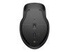 HP 430 - Maus - ergonomisch - rechts- und linkshändig - optisch - 5 Tasten - kabellos - Bluetooth 5.0, 2.4 GHz - kabelloser Empfänger (USB)