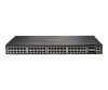 HPE Aruba 6300F - Switch - L3 - Managed - 48 x 10/100/1000 + 4 x 1 Gigabit / 10 Gigabit / 50 Gigabit SFP56 (uplink / stacking)