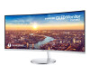 Samsung C34J791WTR - CJ79 Series - QLED-Monitor - gebogen - 86.4 cm (34")