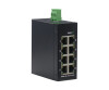 ROLINE Industrie - Switch - unmanaged - 8 x 10/100