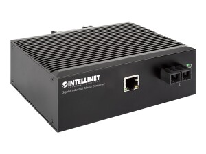 Intellinet Medienkonverter - 1GbE - 10Base-T, 1000Base-SX, 100Base-TX, 1000Base-T