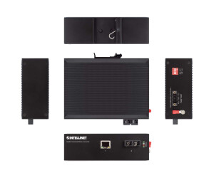 Intellinet Medienkonverter - 1GbE - 10Base-T, 1000Base-SX, 100Base-TX, 1000Base-T