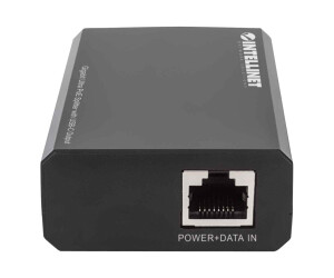 IC Intracom Intellinet PoE Splitter with USB-C Output, PoE++ / 4PPoE, Gigabit Ultra, IEEE 802.3bt, RJ45 In and Out Ports, Up to 45 W USB-C Output Port