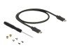 Delock Speichergehäuse - M.2 - M.2 Card / SATA 6Gb/s - USB 3.2 (Gen 2)