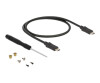 Delock Speichergehäuse - M.2 - M.2 Card / SATA 6Gb/s - USB 3.2 (Gen 2)