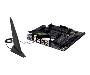 ASUS TUF GAMING B550M-PLUS WIFI II - Motherboard - micro ATX - Socket AM4 - AMD B550 Chipsatz - USB-C Gen2, USB 3.2 Gen 1, USB 3.2 Gen 2 - 2.5 Gigabit LAN, Wi-Fi 6, Bluetooth - Onboard-Grafik (CPU erforderlich)