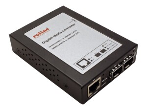 ROLINE Medienkonverter - GigE - 10Base-T, 100Base-FX,...