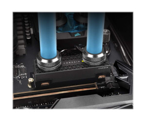 Corsair MP600 PRO XT - Hydro X Edition - SSD - verschlüsselt - 4 TB - intern - M.2 2280 - PCIe 4.0 x4 (NVMe)
