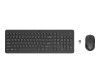 HP 330 - Tastatur-und-Maus-Set - kabellos - 2.4 GHz