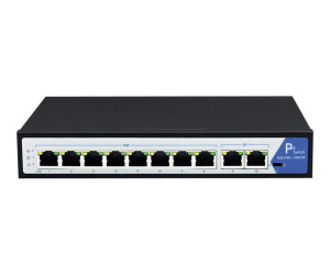 VALUE Switch - 8 x 10/100/1000 (PoE) + 2 x 10/100/1000 (Uplink)