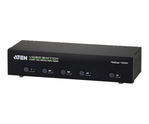 ATEN Vancryst VS0401 - Video/Audio switch - 4 x VGA/Audio