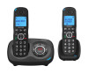 Alcatel XL595B Voice Duo - Schnurlostelefon - Anrufbeantworter mit Rufnummernanzeige