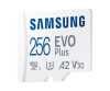 Samsung EVO Plus MB-MC256KA - Flash-Speicherkarte (microSDXC-an-SD-Adapter inbegriffen)