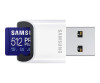 Samsung Pro Plus MB-MD512KB-Flash memory card (Microsdxc-A-SD adapter included)