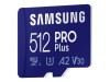 Samsung PRO Plus MB-MD512KB - Flash-Speicherkarte (microSDXC-an-SD-Adapter inbegriffen)