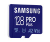 Samsung PRO Plus MB-MD128KB - Flash-Speicherkarte (microSDXC-an-SD-Adapter inbegriffen)
