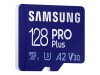 Samsung PRO Plus MB-MD128KB - Flash-Speicherkarte (microSDXC-an-SD-Adapter inbegriffen)