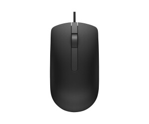 Dell MS116 - Mouse - Visually - 2 keys - wired