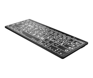 Logickeyboard Largeprint Mini - keyboard - wireless