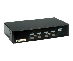 ROLINE KVM Switch - KVM-/Audio-/USB-Switch - 4 x...
