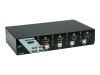 ROLINE KVM Switch - KVM-/Audio-/USB-Switch - 4 x KVM/Audio/USB