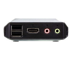 ATEN CS22H-KVM/Audio/USB Switch-2 x KVM/Audio/USB