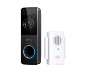 EUFY Türklingel-Kit - kabellos - Wi-Fi - Schwarz