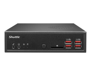 Shuttle XPC slim DH32U - Barebone - Slim-PC - 1 x Pentium Gold 7505 / 2 GHz ULV