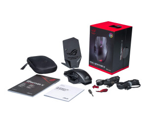 Asus Rog Spatha X - Mouse - for right -handed - optically