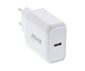 InLine Netzteil - 25 Watt - PD (USB-C) - weiß