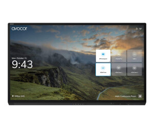 Avocor AVG-7560 - 190 cm (75") Diagonalklasse G Series LCD-Display mit LED-Hintergrundbeleuchtung - interaktiv - mit Touchscreen (Multi-Touch)