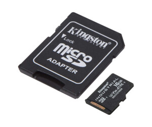 Kingston Industrial-Flash memory card (MicroSDHC/SD adapter included)