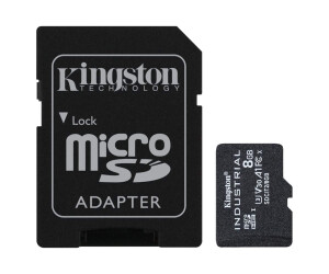 Kingston Industrial-Flash memory card (MicroSDHC/SD...