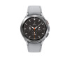 Samsung Galaxy Watch4 Classic - 46 mm - silber - intelligente Uhr mit Ridge Sport Band - Flouroelastomer - Silber - Anzeige 3.46 cm (1.4")