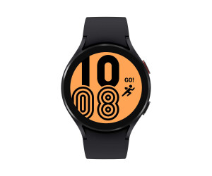 Samsung Galaxy Watch4 - 44 mm - schwarz - intelligente Uhr mit Sportband - Anzeige 3.46 cm (1.36")