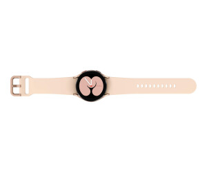 Samsung Galaxy Watch4 - 40 mm - rosa gold - intelligente Uhr mit Sportband - rosa - Anzeige 3.04 cm (1.19")