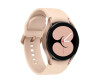 Samsung Galaxy Watch4 - 40 mm - rosa gold - intelligente Uhr mit Sportband - rosa - Anzeige 3.04 cm (1.19")